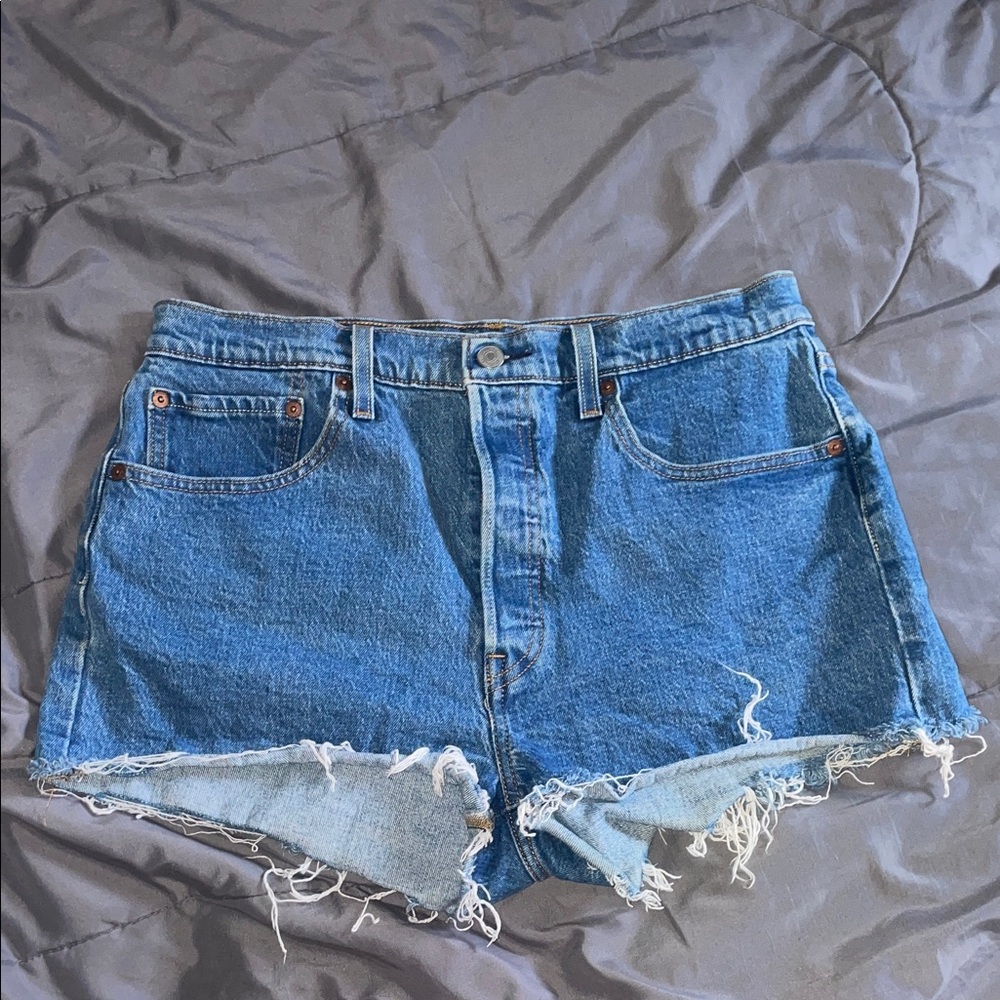 Levi’s 501 Blue Denim Women's Shorts
